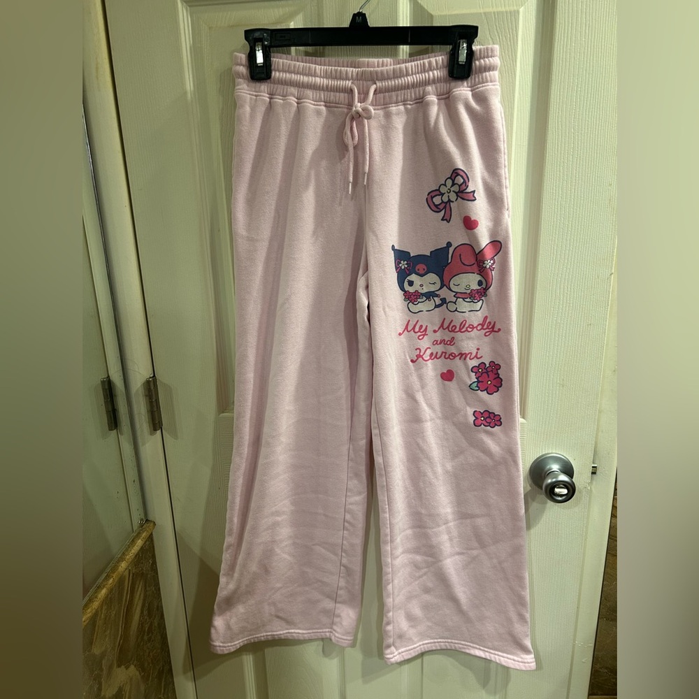 Kuromi & My Melody Straight-Leg Sweatpants